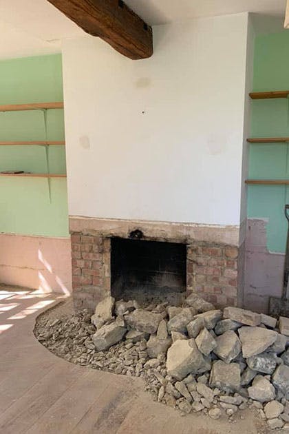 Fireplace Plastering in Banbury